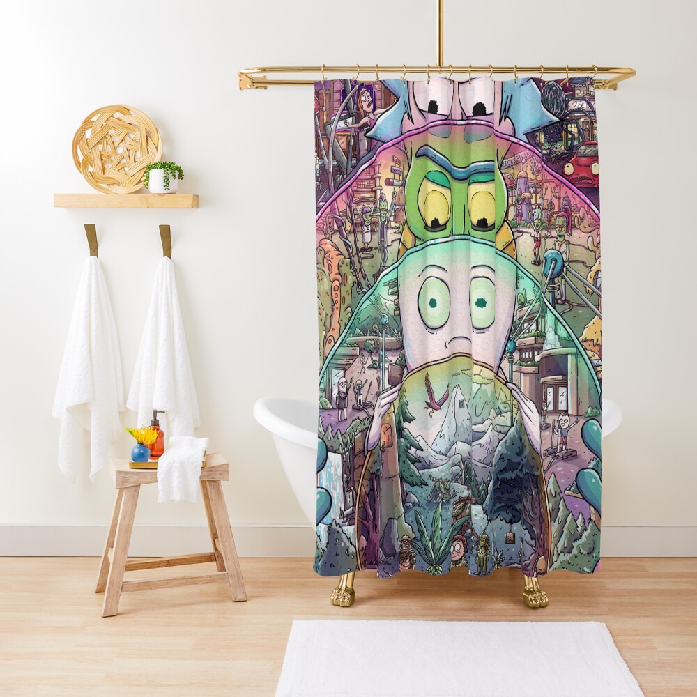 The Ricks Must Be Crazy Shower Curtain
