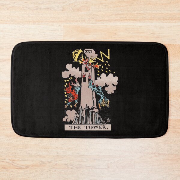 Item preview, Tarot Card : The Tower designed and sold by tarotcarddesign.