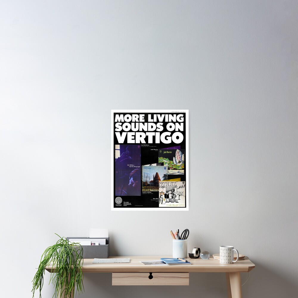 Vertigo Swirl Poster May 1971 Poster