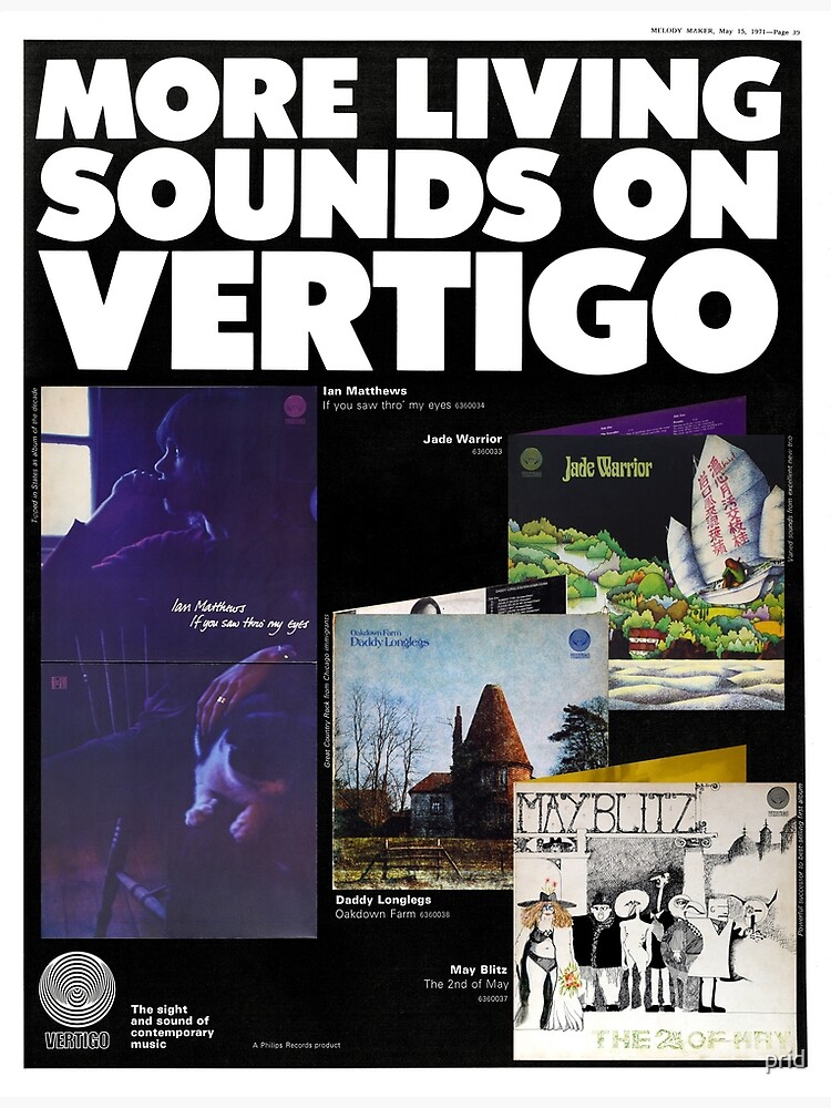 Vertigo Swirl Poster May 1971 by prid