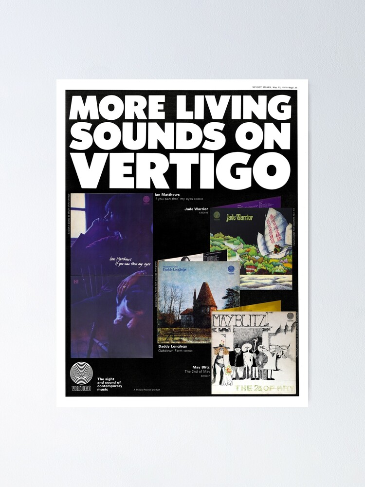 Alternate view of Vertigo Swirl Poster May 1971 Poster