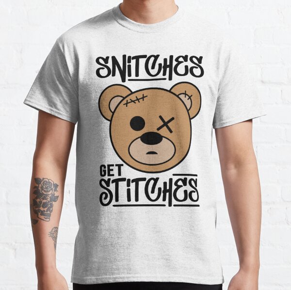 teddy bear stitches' Men's T-Shirt