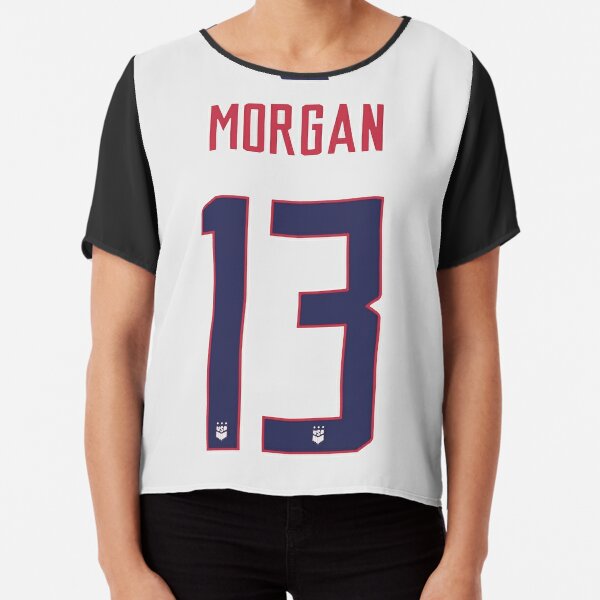 Alex Morgan USA - #13 Jersey Art Board Print for Sale by cocreations