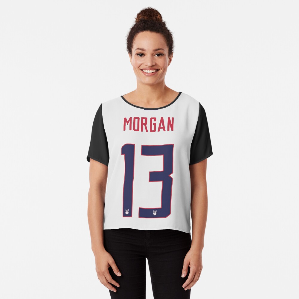 Alex Morgan USA - #13 Jersey Art Board Print for Sale by cocreations