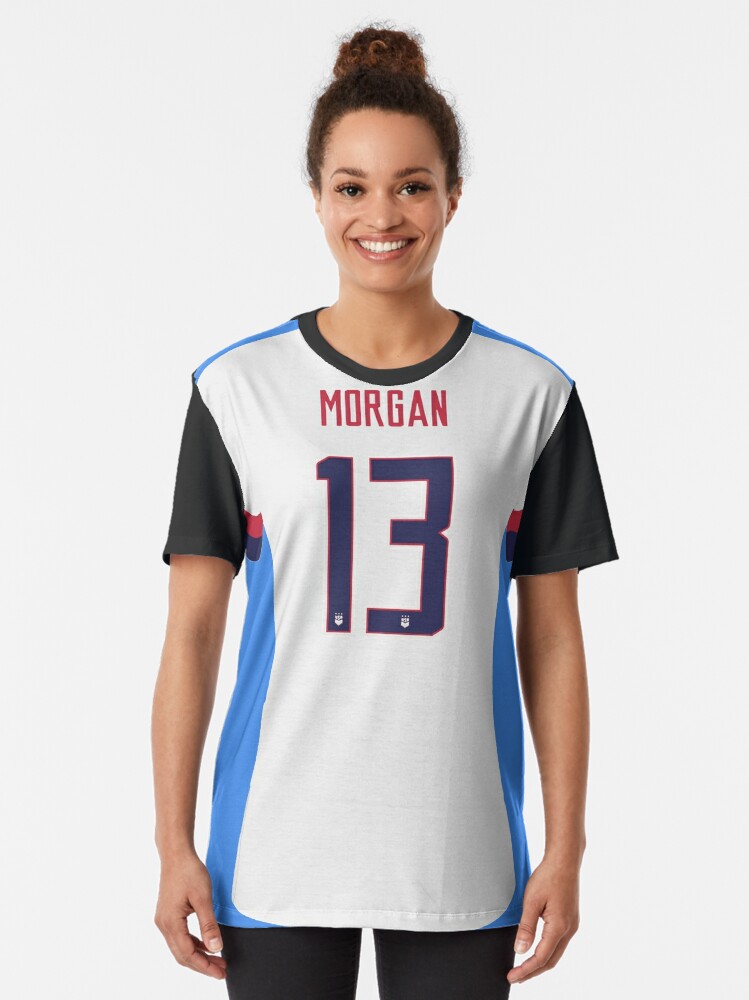 "Alex Morgan USA - #13 Jersey" T-shirt by cocreations | Redbubble