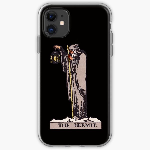 Tarot Card : The Hermit iPhone Soft Case