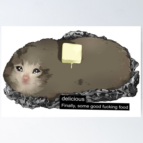 Item preview, Some good fuckin food - Gordon Ramsey cat meme designed and sold by mik kan.