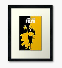 DOCTOR FATE Framed Print
