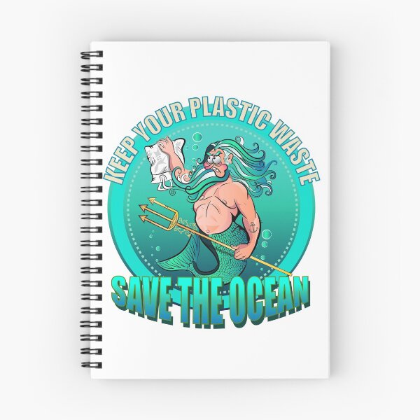 Item preview, Neptune hates plastic garbage designed and sold by Grafikdiva.