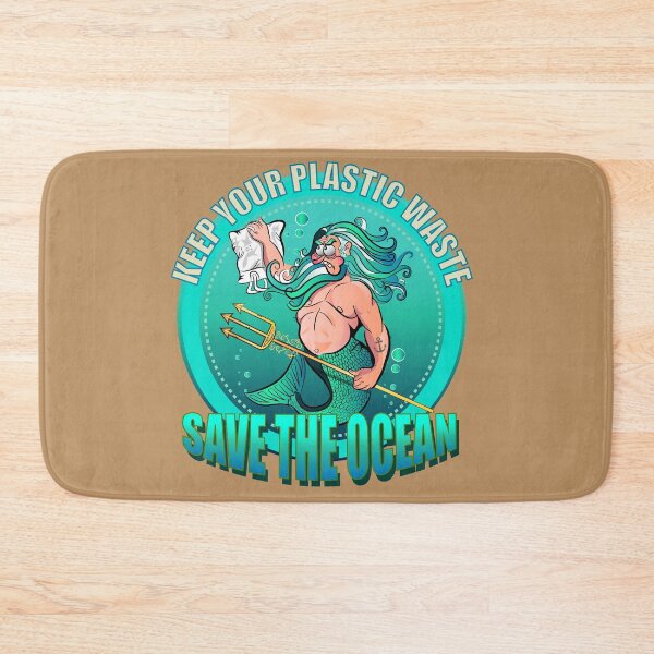 Item preview, Neptune hates plastic garbage designed and sold by Grafikdiva.