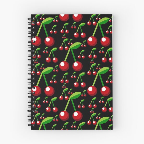 Item preview, Red cherry berries in a pattern designed and sold by M-Lorentsson.
