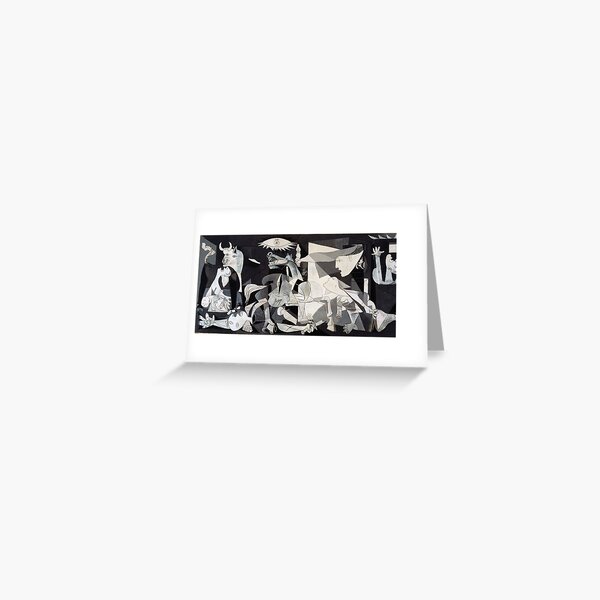Pablo Picasso Guernica 1937 Original Artwork Reproduction Greeting Card