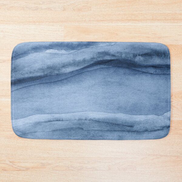 Item preview, Agate Pattern in Indigo Blue designed and sold by blueskywhimsy.
