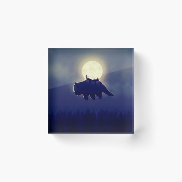 La fin de toutes choses - Version de nuit Bloc acrylique