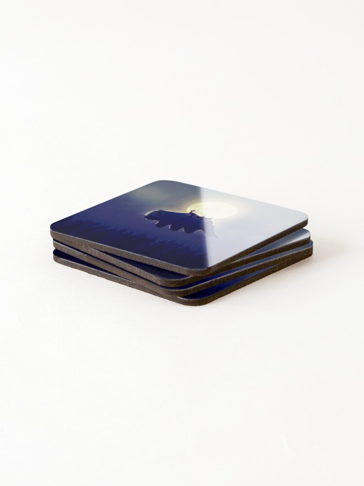 Alternate view of The End of All Things - Night Version Coasters (Set of 4)