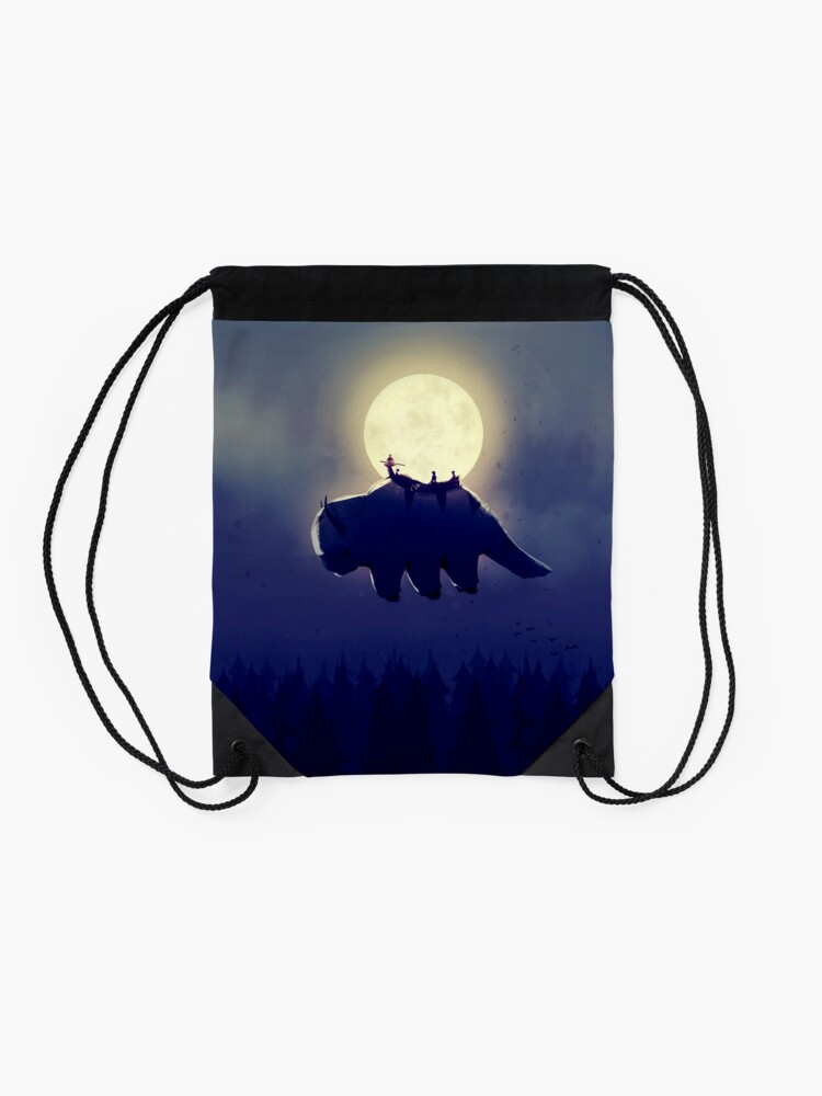 Alternate view of The End of All Things - Night Version Drawstring Bag