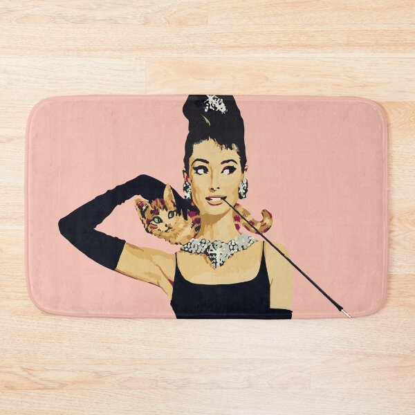 Item preview, Breakfast at Tiffanys | Audrey Hepburn Pink designed and sold by koovox.