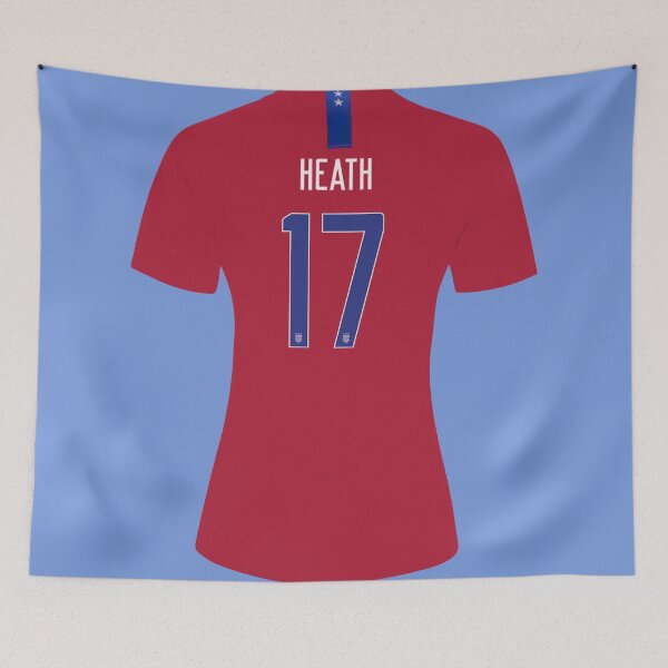 Item preview, Heath USA - #17 Jersey designed and sold by cocreations.