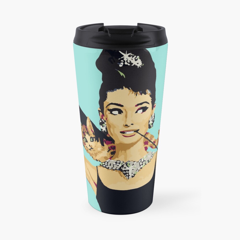 Breakfast at Tiffanys | Audrey Hepburn Jewellery Colour Travel Mug