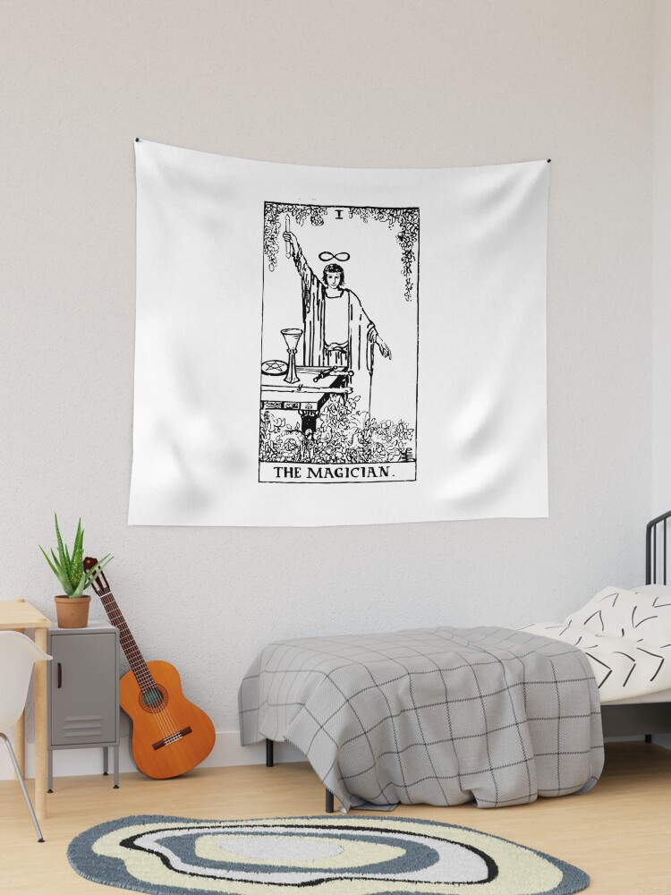 The magician tarot discount tapestry