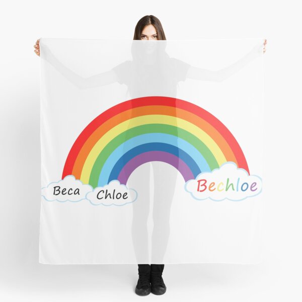 Bechloe rainbow Scarf
