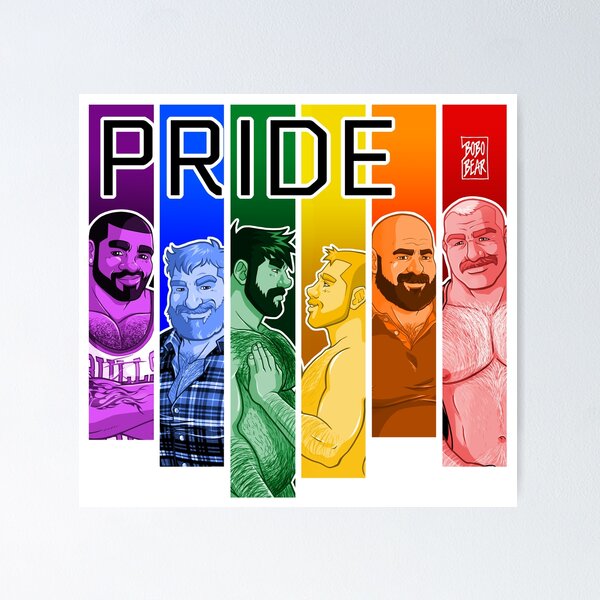 Vista previa del artículo con la obra «ORGULLO GAY 2019», diseñado y vendido por bobobear.