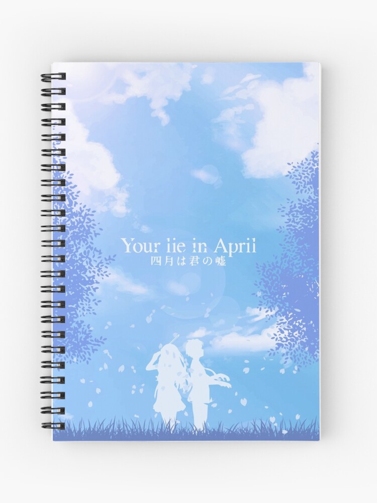 Shigatsu Wa Kimi No Uso Spiral Notebooks for Sale