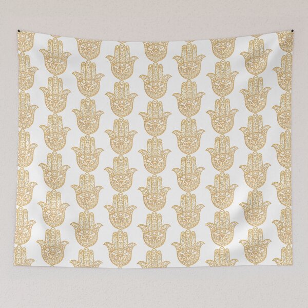 Item preview, Gold Hamsa Hand of Fatima designed and sold by koovox.