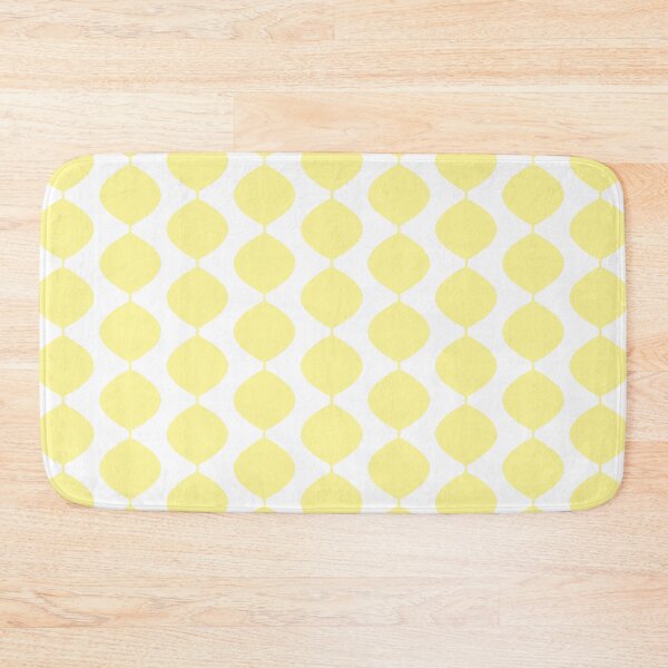Item preview, Midcentury Modern Retro 60s Waves Pattern  (Yellow Pastel) designed and sold by Makanahele.