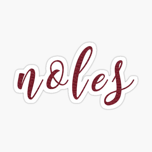 Item preview, Noles Script  designed and sold by mhedding.
