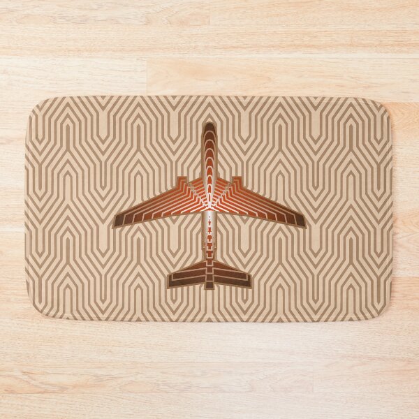 Item preview, Art Deco Airplane, Bronze, Gold and Rust Brown  designed and sold by Marymarice.