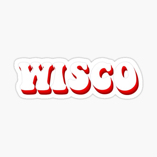 Wisconsin Retro Sticker