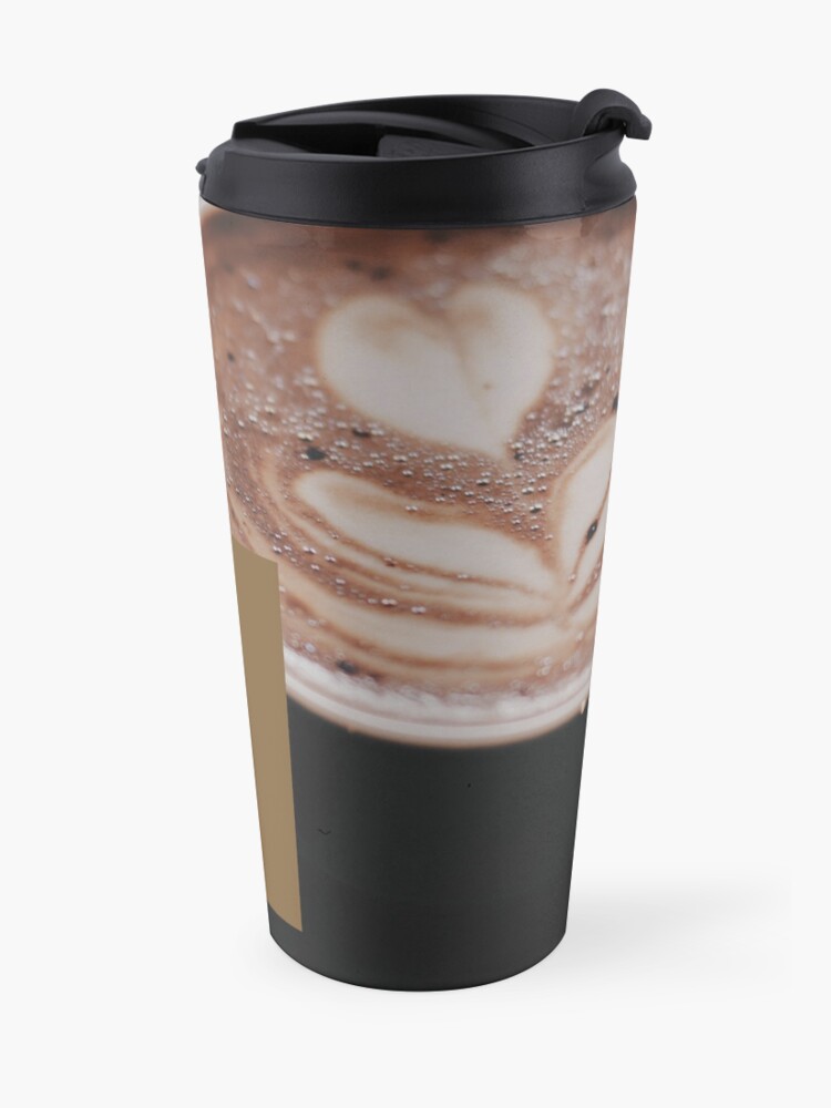 Alternate view of Less Talk, More Coffee Travel Mug