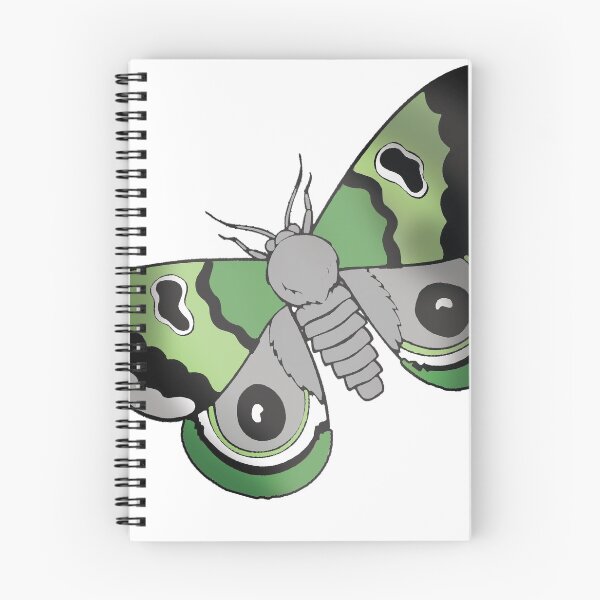 Item preview, Aromantic Pride Moth 2 designed and sold by holesinyourlung.