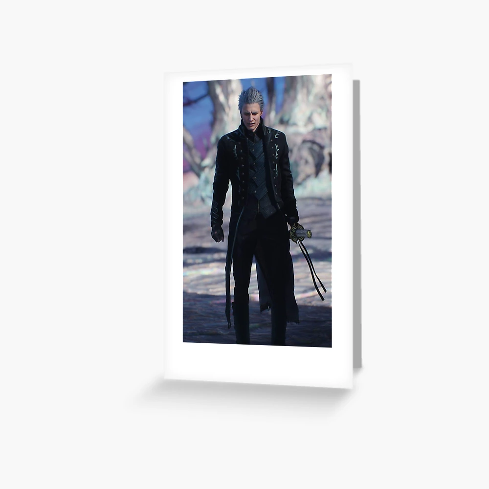 Vergil - Devil May Cry Greeting Card for Sale by MyAsianArt