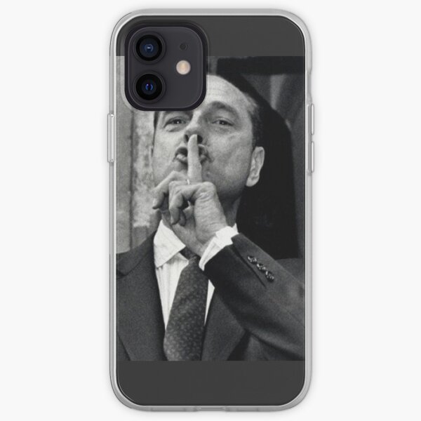 Jacques Chirac - chut ! Coque souple iPhone