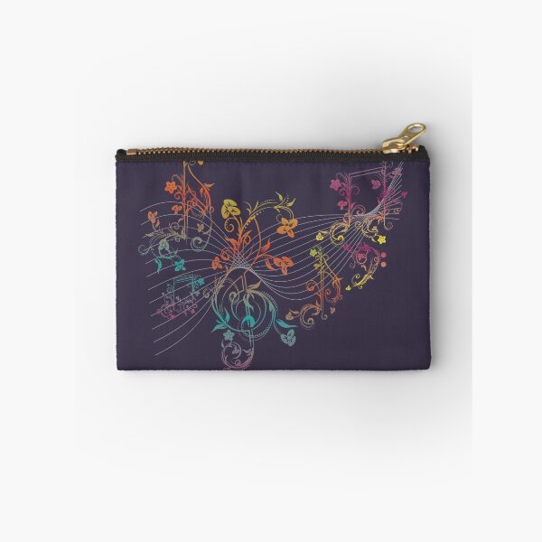 Item preview, Floral Music Notes 3 designed and sold by AnnArtshock.