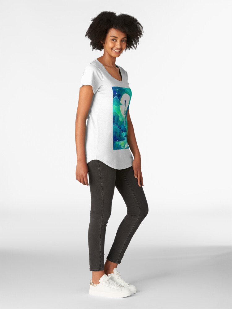 Alternate view of God of Rivers Premium Scoop T-Shirt