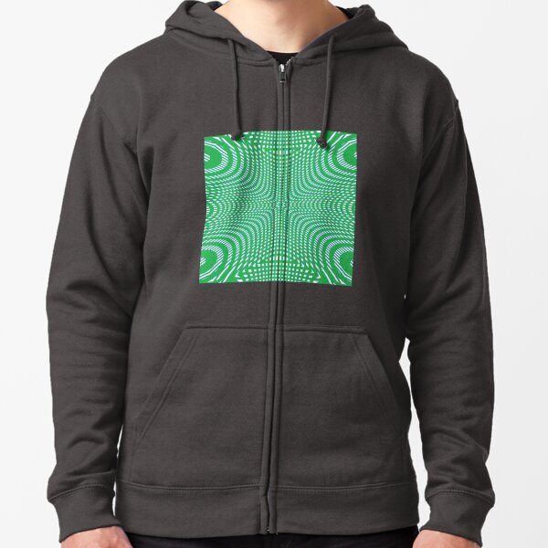 #Pattern, #illusion, #tile, #art, repetition, abstract, design, decoration, mosaic Zipped Hoodie
