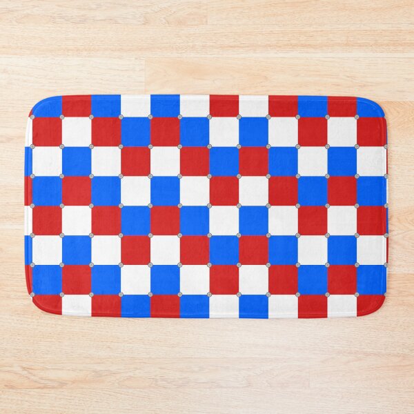 Item preview, Red White and Blue Checkerboard Pattern designed and sold by TMBTM.