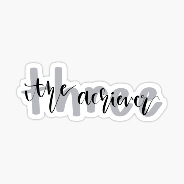 Item preview, enneagram type 3 - the achiever designed and sold by grace-jicha.