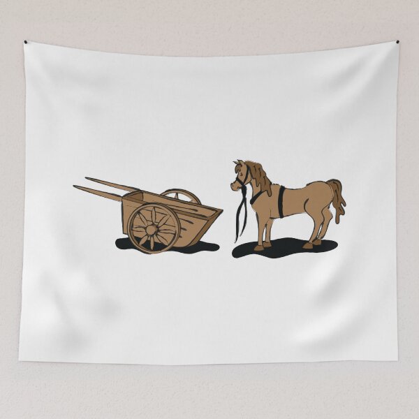Item preview, Cart in Front of the Horse designed and sold by RebekahLDesigns.