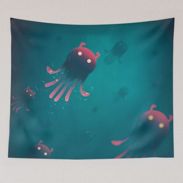 Item preview, Sea Monsters - Into the Monsters Forest designed and sold by hotamr.