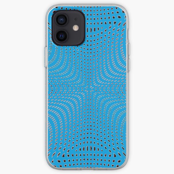 #Pattern, #illusion, #tile, #art, repetition, abstract, design, decoration, mosaic iPhone Soft Case