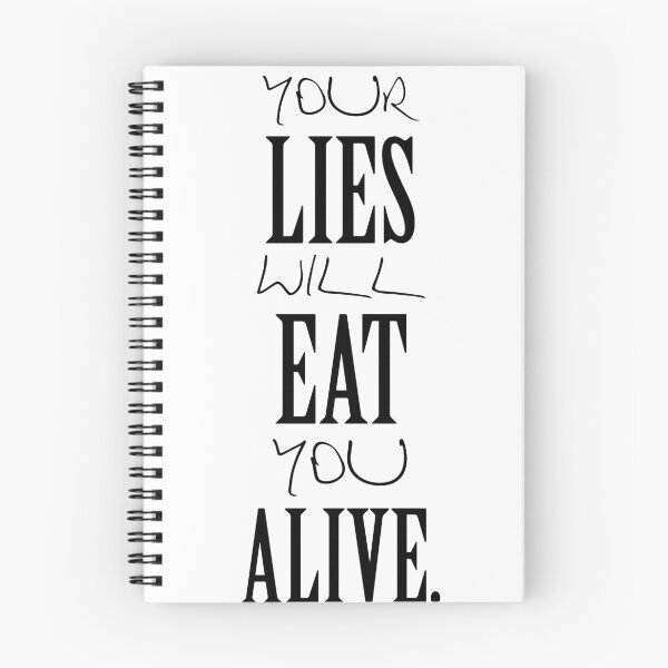 Artikelvorschau, Your lies will eat you alive entworfen und verkauft von SVDesignatVasil.