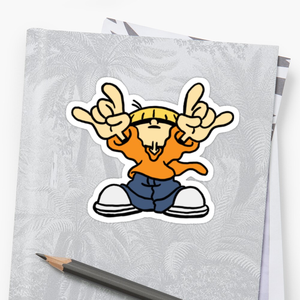 Codename Kids Next Door Number Four Sticker By Sadjade