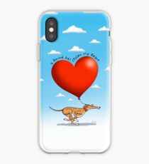 Stolen Heart - brindle hound iPhone Case