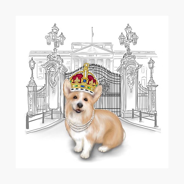 Item preview, Lizzie the Corgi designed and sold by Sharilea.