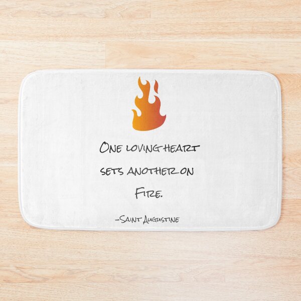 Item preview, One loving heart sets another on fire designed and sold by 21stCsaints.