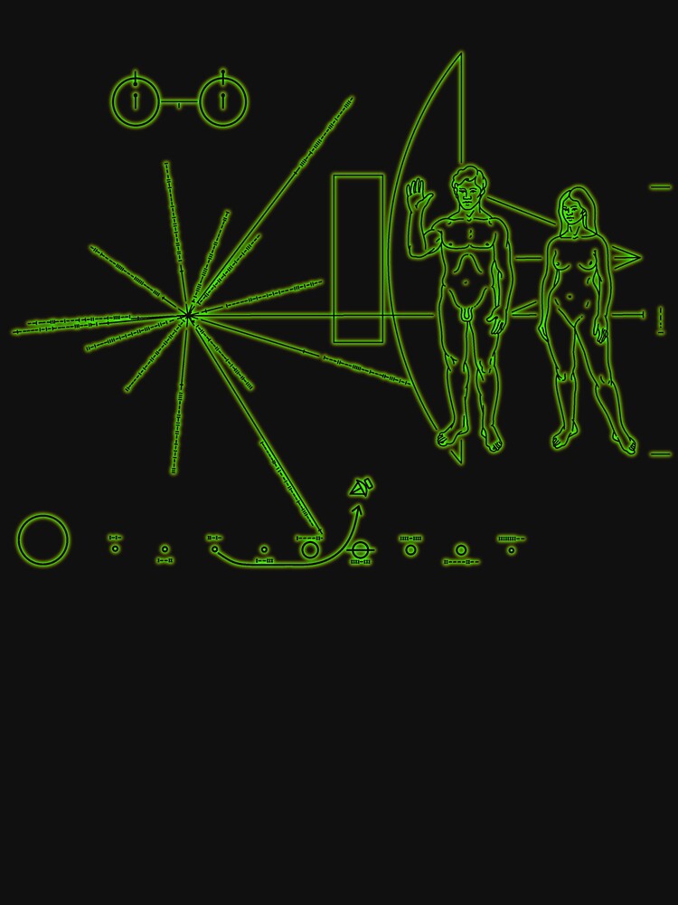 pioneer plaque t shirt